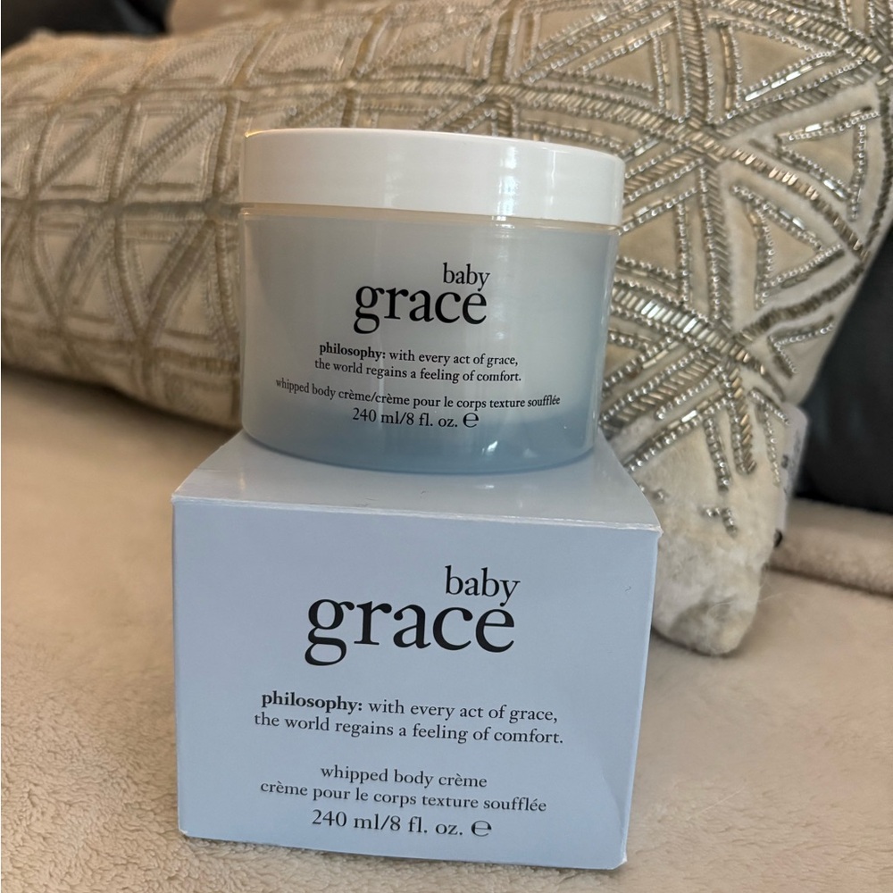 Philosophy Baby Grace Whipped Body Crème - White and Gray